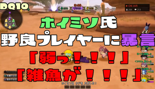暴言のプロ、ホイミソさんBAN（6ヶ月ぶり7度目）