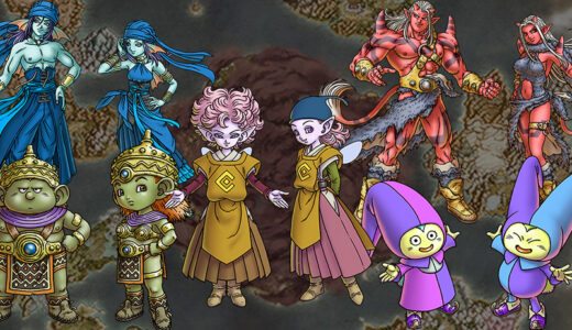 【#DQ10オフライン】お前らはどの種族から始めんの？  