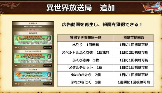 「ハゲ治療広告見て水やりするの草」課金から広告へドラクエ10、“異世界放送局”で動画視聴報酬導入に賛否大荒れ